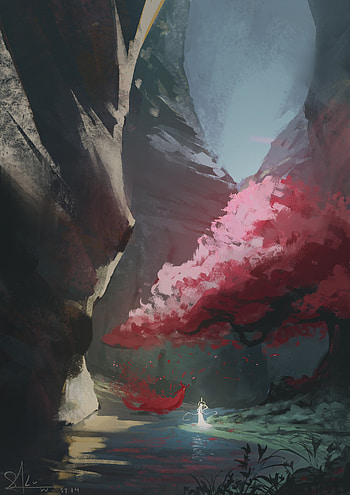Art, Silhouettes, Fiction, That's Incredible, Spirit HD phone wallpaper