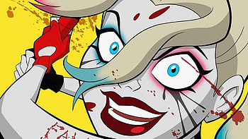 Harley Quinn, Anime series HD wallpaper