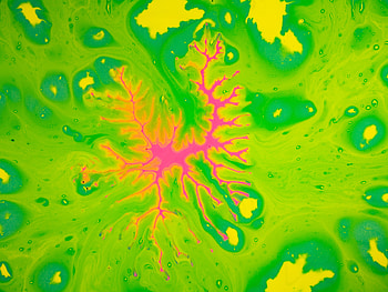 Abstract, Divorces, Paint, Liquid, Flow, Drips HD wallpaper