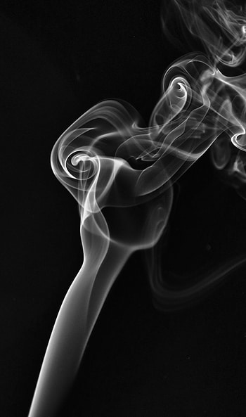 Smoke, Dark, Bw, Chb HD phone wallpaper