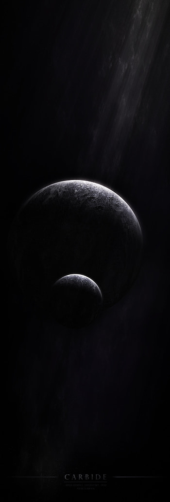 Planets, Universe, Dark, Shadow HD phone wallpaper