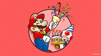Super Mario Celebration —, Super Mario HD wallpaper