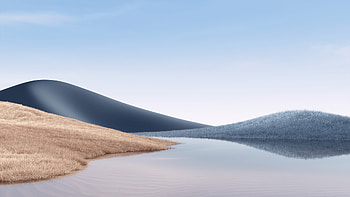 Surface windows 10X microsoft, stock, hills HD wallpaper