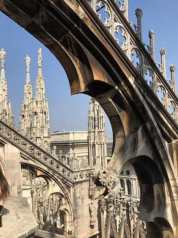 Life in Milan city, Italian lifestyle, Cultural hub, Local experiences HD phone wallpaper
