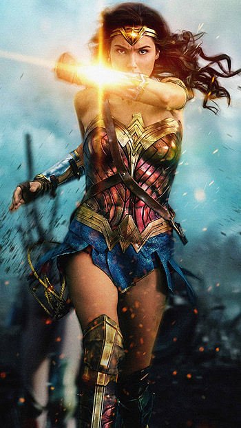 Wonder Woman , 2017, Sony Xperia X HD phone wallpaper