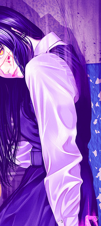 Chainsaw Man — Violet Gaze , Anime, Chainsaw Man HD phone wallpaper