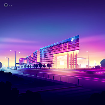T Mobile Tower, artist, artwork, behance HD phone wallpaper