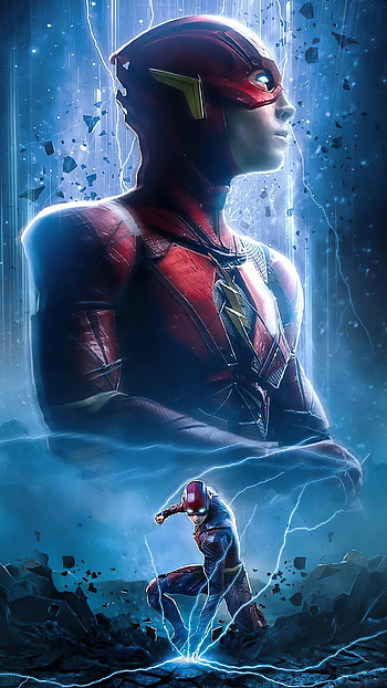 DC Comics, DC Universe, Flash, Superhero HD phone wallpaper