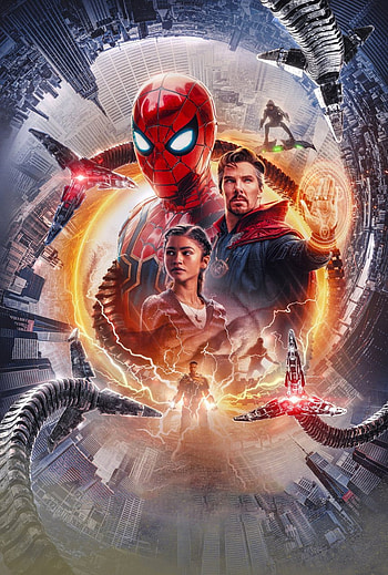 Homem Aranha, art, nowayhome, fictional character, dr. estranho, Homem-Aranha, Electro HD phone wallpaper