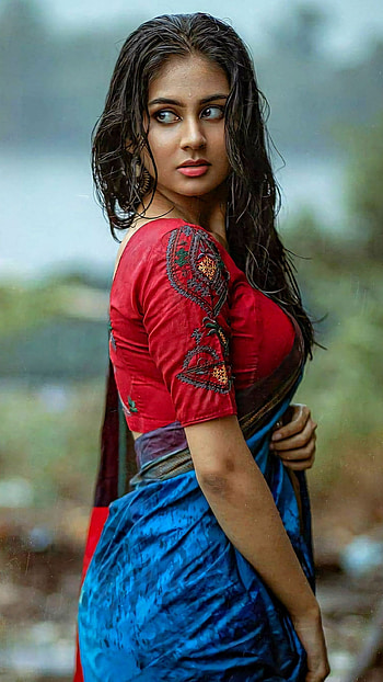 Banno, model, saree beauty HD phone wallpaper