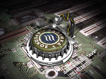 Processor, beer HD wallpaper