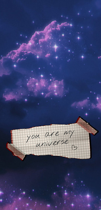 My Universe by BTS, Army, Jhope, Jungkook, Jimin, purple, RM, Suga, Jin, Taehyung HD phone wallpaper
