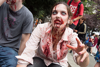 Zombie, Dark HD wallpaper