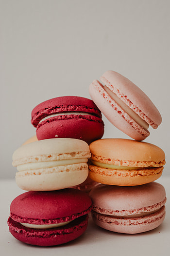 Food, Desert, Cookies, Macaroons, Makaroons HD phone wallpaper