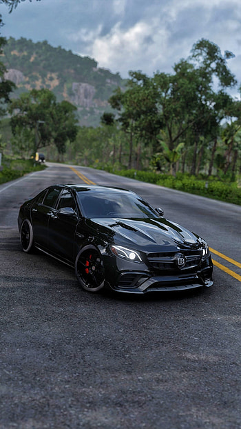 Black Benz, cars, kgf, Mercedes HD phone wallpaper