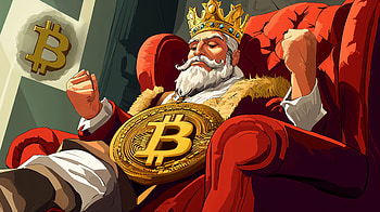 Bitcoin Monarch: Cryptocurrency, cryptocurrency, bitcoin, king, throne, wealth HD wallpaper