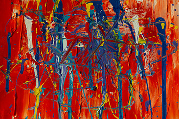 Paint, Abstract, Stains, Spots, Canvas, Smears, Strokes HD wallpaper