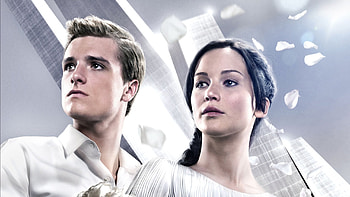 Josh Hutcherson, Catching Fire, Jennifer Lawrence , iMac 27 inch HD wallpaper