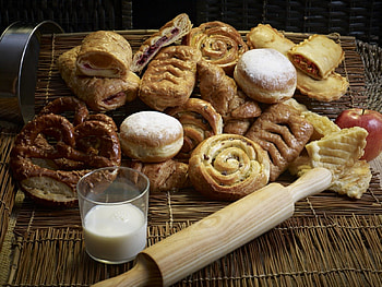Sweet Breakfast, Sweet, Breakfast, Milk, Break HD wallpaper