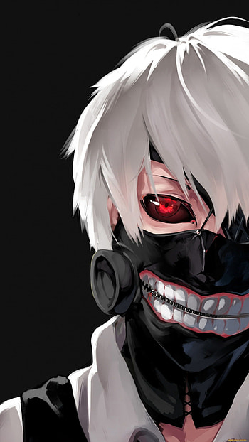 tokyo ghoul, mask smile HD phone wallpaper