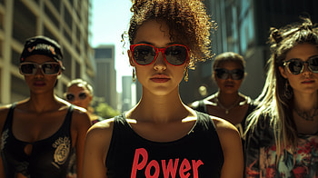 Empowered Women: A Celebration of Girl Power, woman, girl power, fashion, empowerment, urban HD wallpaper
