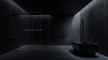 Dark Minimalist Bathroom - Stunning Ultra, bathroom, modern design, minimalist HD wallpaper