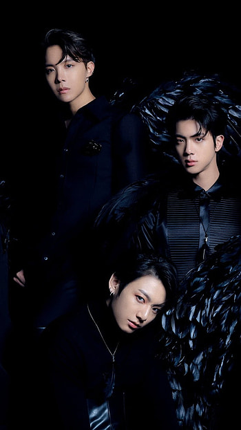 Bts Aesthetic, Black, dark, background HD phone wallpaper