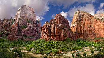 Zion National Park, , Background HD wallpaper