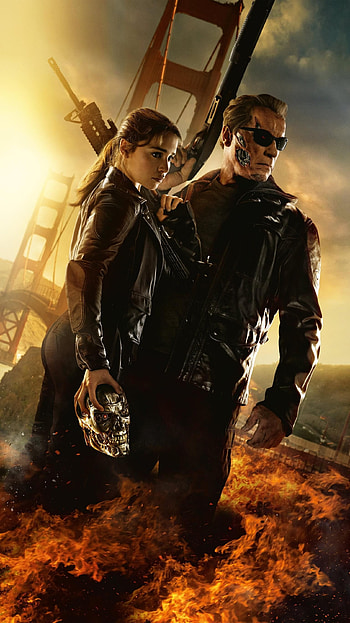 Terminator Genisys 2015 , Moviemania, Terminator movies HD phone wallpaper