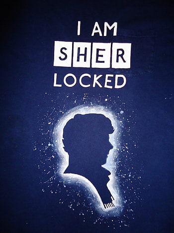 I Am Sherlocked Fabric Paint Shirt Â· A T Shirt Â· Decorating on Cut Out + Keep HD phone wallpaper