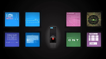 HAL 9000 Screensaver HD wallpaper