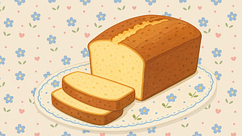 Golden Pound Cake —, Bread HD wallpaper