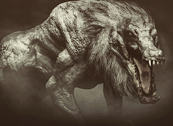 Ammit, Devourer of souls, Rimaginaryhorrors, Art HD wallpaper
