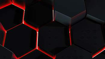 Polygons, Glow in the Dark HD wallpaper