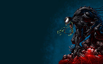 Venom Marvel Comics , venom, comics, artwork, superheroes HD wallpaper