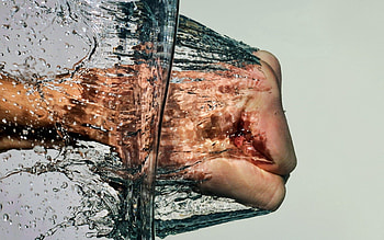 Water, Hand, Miscellanea, Miscellaneous, Blow, Hit, Fist HD wallpaper