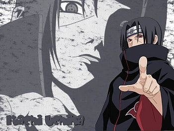 Itachi, face, anime, boy, body HD wallpaper