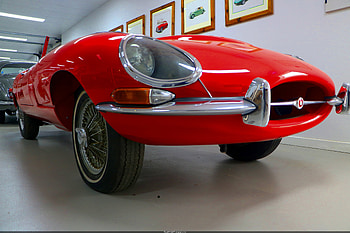 Jaguar E-Type Series I, classic, british, jaguar, e-type, jag, sports car HD wallpaper
