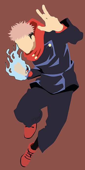 Yuji Itadori, Anime, Jujutsu Kaisen HD phone wallpaper