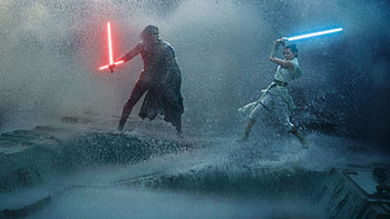 Kylo Ren vs Rey , Top , Backgrounds, Character confrontation HD wallpaper