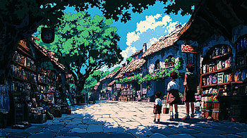 brothers & sister in street HD wallpaper