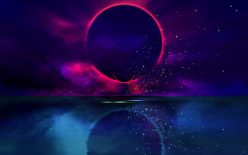 Dark, planet, fantasy, artwork HD wallpaper