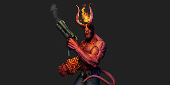 Hellboy, fan art, 2020 HD wallpaper