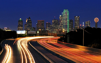 Dallas , Breathtaking Night Skyline, Cityscape Wonder HD wallpaper