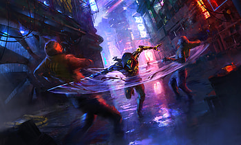 Ghostrunner , artist, artwork, artstation HD wallpaper