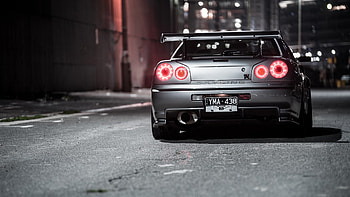 Nissan Skyline GTR R34 HD wallpaper