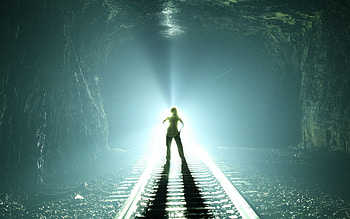 Miscellanea, Miscellaneous, Human, Person, Railway, Tunnel HD wallpaper