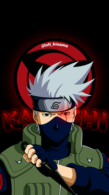 Kakashi Hatake, Mangekyou Sharingan HD phone wallpaper