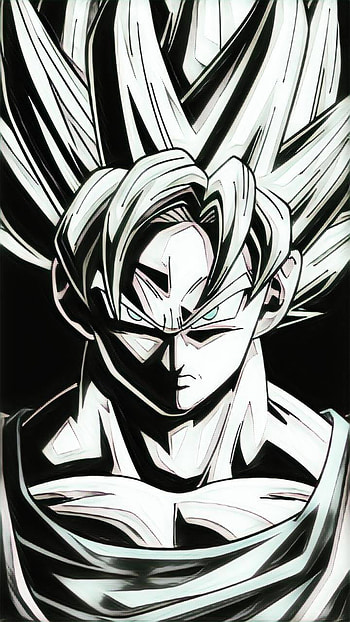 Goku Black And White - Dragon Ball Z Goku Black And White - - , Dragon Ball Z Black HD phone wallpaper