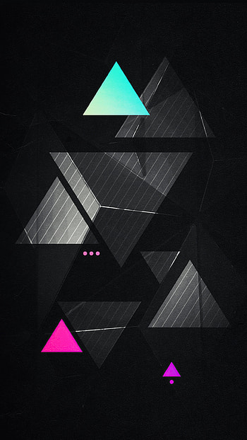 Triangular world, Samsung galaxy , visuals, resolution HD phone wallpaper